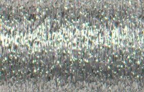 Kreinik Blending Filament 001HL Silver Hi Lustre 50 meters/55 yards per spool 